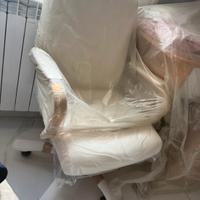 Sedia nuova amazon ufficio 130 kg bianco/oro