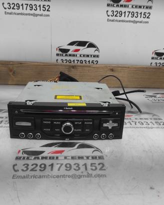 Autoradio lettore cd gps dvd peugeot 207cc 2013 98