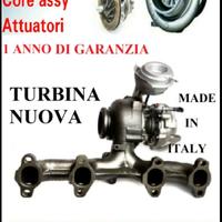 Turbina turbocompressore nuova completa 2.0