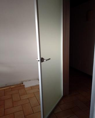 porta in vetro da interno