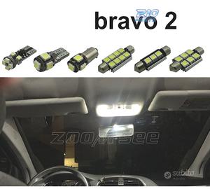 KIT 10 LAMPADE LED INTERNE PER FIAT BRAVO 2 MK2 07