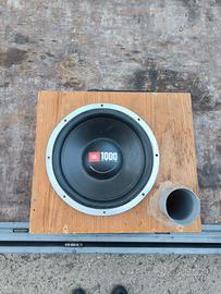 Kit subwoofer JBL 32 e amplificatore 500w