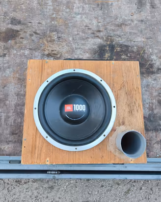 Kit subwoofer JBL 32 e amplificatore 500w