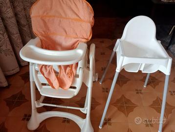 Seggiolini prime pappe.