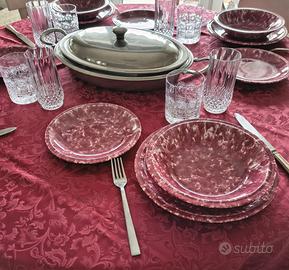 Servizio piatti vintage 40 pezzi - Ceramica S. Mar