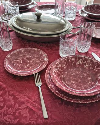Servizio piatti vintage 40 pezzi - Ceramica S. Mar
