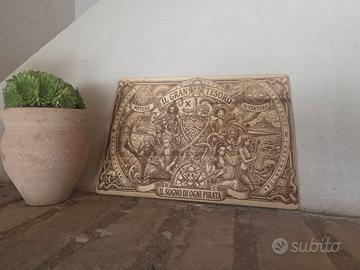 Quadro One Piece Stile Vintage 20x30