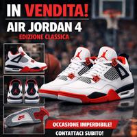 Air Jordan 4a serie Originali - Vari modelli