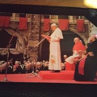 Carta telefonica rara Papa