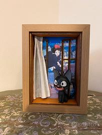 Quadretto 3d Jiji - Kiki’s Delivery Service