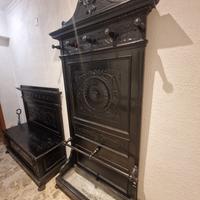 Raro Set da Ingresso Neorinascimentale Italiano – 