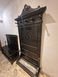 Raro Set da Ingresso Neorinascimentale Italiano – 