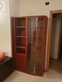 Set completo mobili in legno color ciliegio –