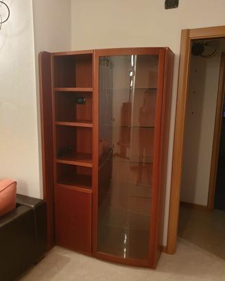 Set completo mobili in legno color ciliegio –