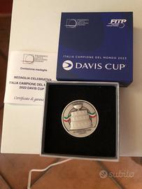 Medaglia Coppa Davis Italia