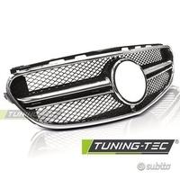 Griglia Mercedes W212 13-16 E63 AMG Nera e Chrome