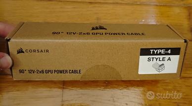 Corsair 90° Type 4/ 12V-2x6 GPU POWER CABLE 