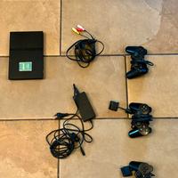 Ps2 con vari accessori e giochi