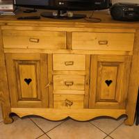 CREDENZA LEGNO NASSICCIO