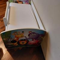 Lettino in legno 140x70