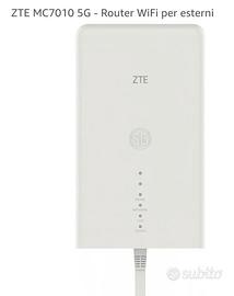 Router da esterno Zte MC7010+router interno D-Link