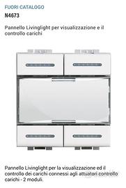 Bticino BT-N4673 - Pannello Living