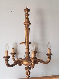 lampadario antico 