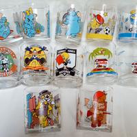 Lotto di 12 bicchieri Nutella 1996-1999