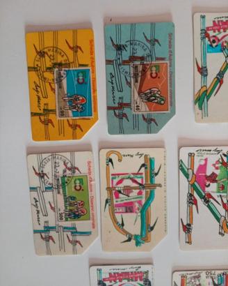 Schede da collezione uniche e rare
