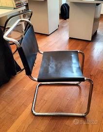Sedie Marcel Breuer Cassina anni 70 Bauhaus 