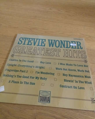 Stevie wonder Lp vinile