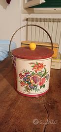 Scatola latta da collezione Baret Ware 
