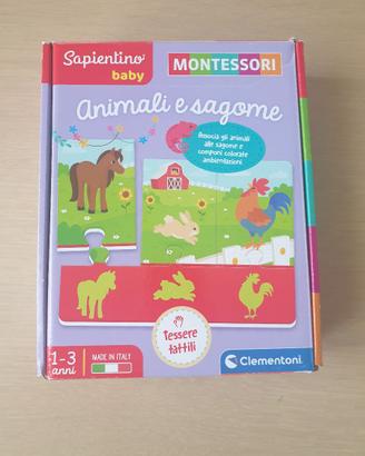 Sapientino Baby, animali e sagome