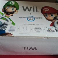 NINTENDO WII+2 giochi +scatola,completa di accesso