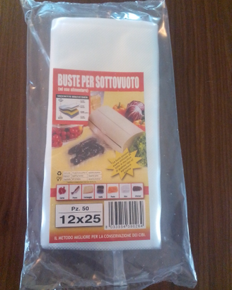 Buste per sottovuoto