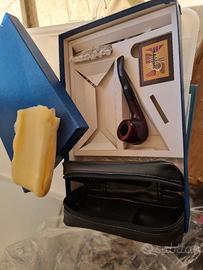 Set Pipa Vintage in Radica  Accessori e Custodia 