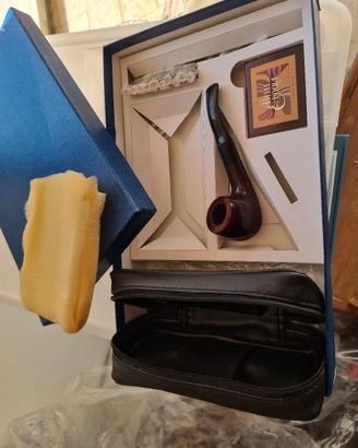 Set Pipa Vintage in Radica  Accessori e Custodia 