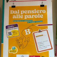 DAL PENSIERO ALLE PAROLE, libro di italiano