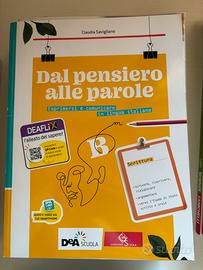 DAL PENSIERO ALLE PAROLE, libro di italiano