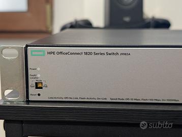 Switch HPE OfficeConnect 1820 J9983A  12 porte PoE