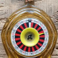 Bottiglia da collezione Roulette Vintage. 