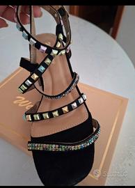 sandalo con zeppa - 30%