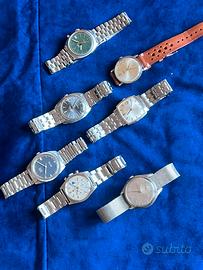 Stock orologi vintage omega longines Tissot