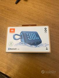 Cassa  JBL GO3 impermeabile – nuova