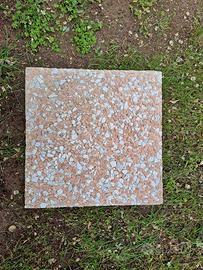 basi ombrellone graniglia cemento rosa 