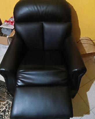 Poltrona elettrica con effetti massaggio
