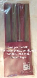Lime per metallo