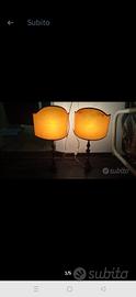 coppia di lampade vintage