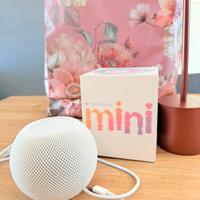 Homepod mini apple bianco