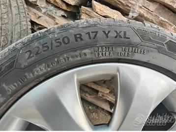 GOMME 225/50/17 PIÙ CERCHI PIU SENSORI 